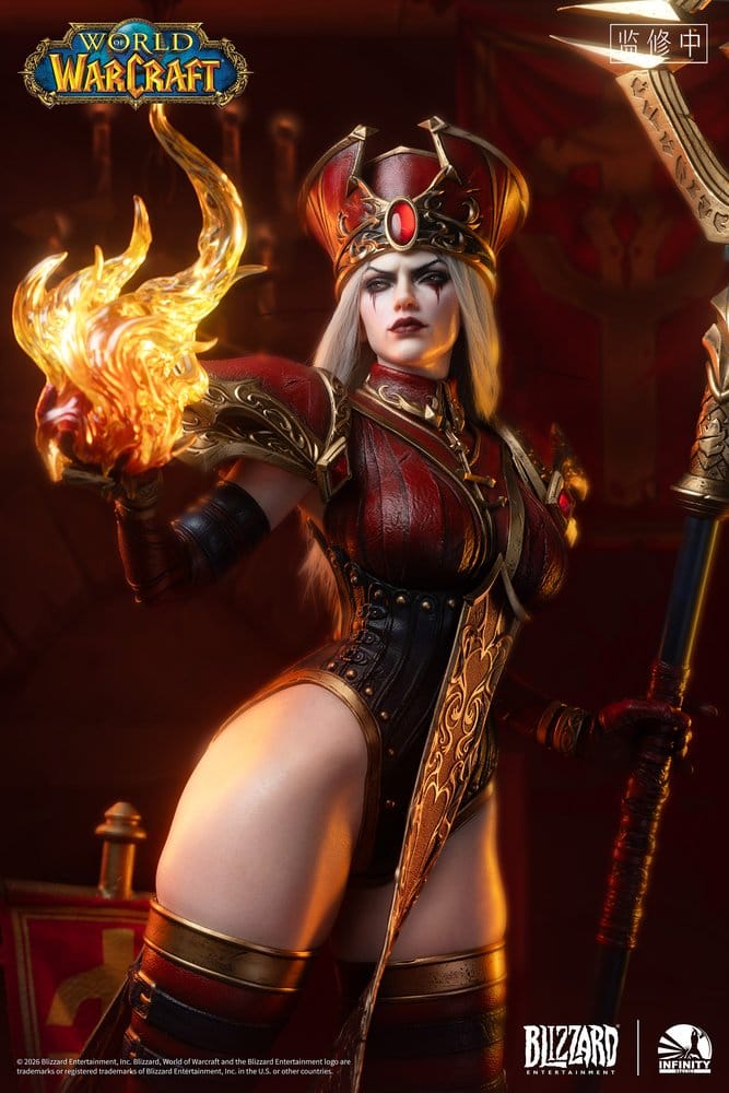 World of Warcraft Statue en Silicone 1/3 Sally Whitemane 108 cm