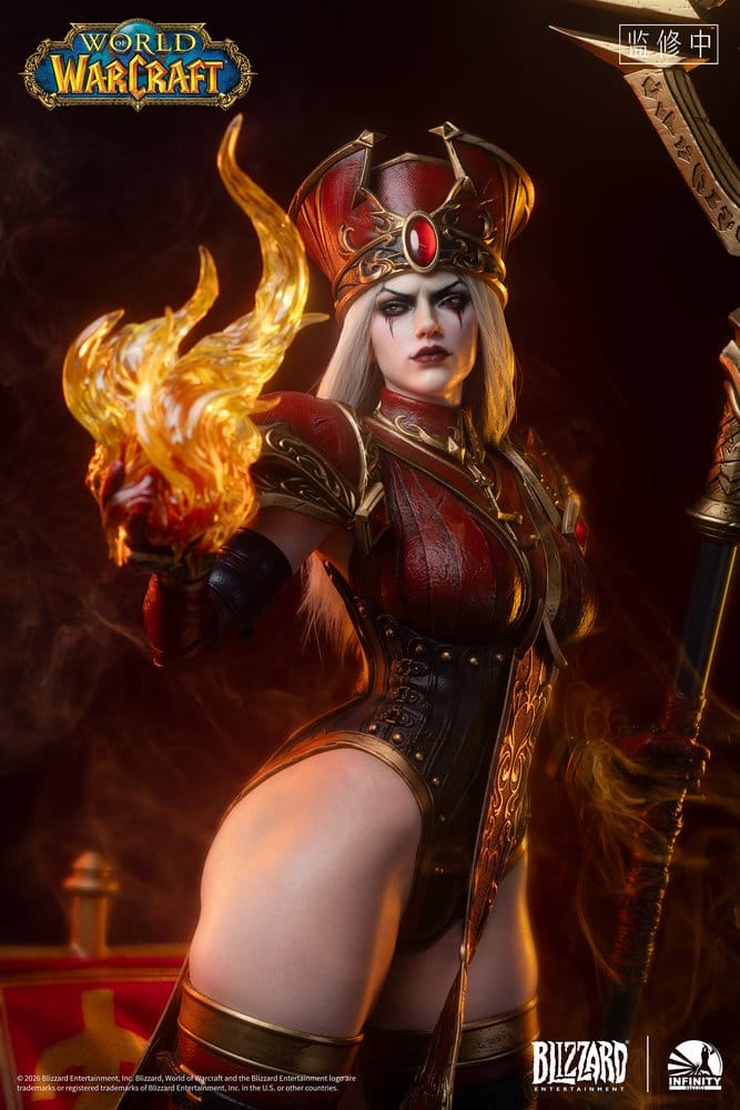 World of Warcraft Statue en Silicone 1/3 Sally Whitemane 108 cm