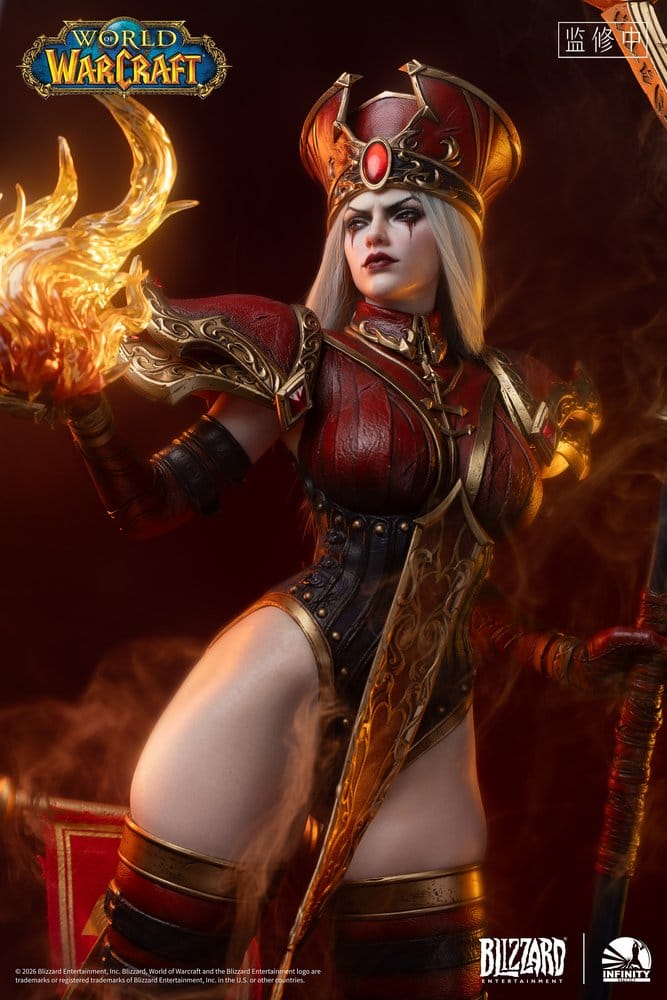 World of Warcraft Statue en Silicone 1/3 Sally Whitemane 108 cm