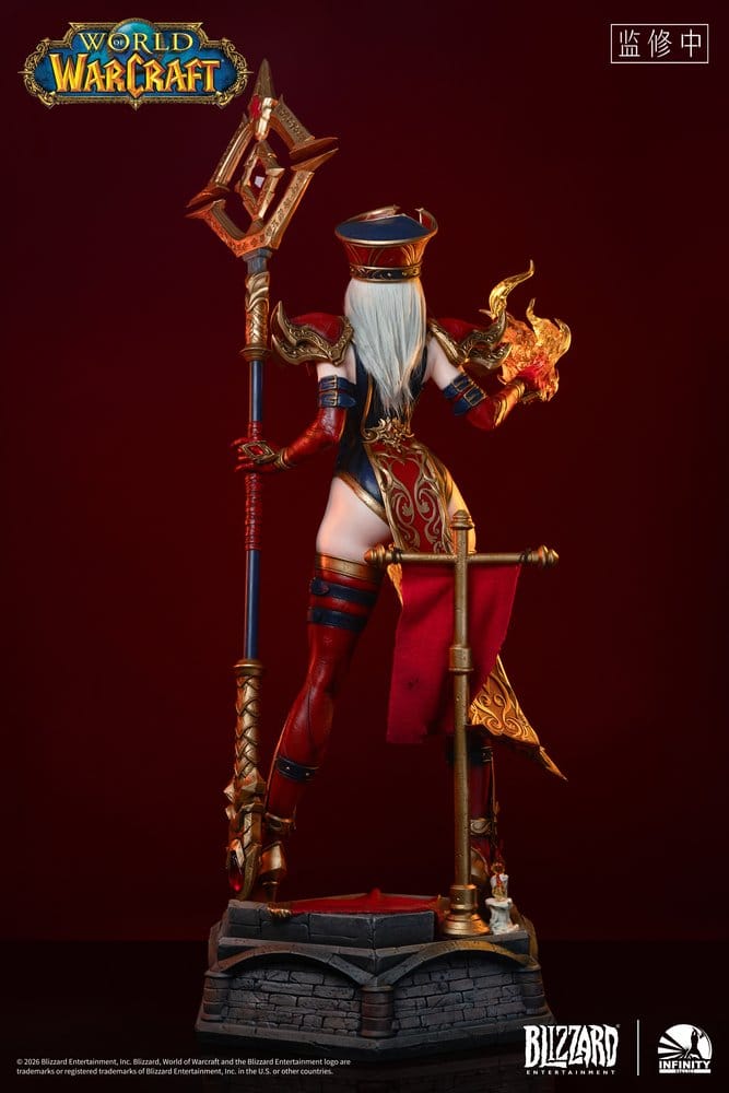World of Warcraft Statue en Silicone 1/3 Sally Whitemane 108 cm