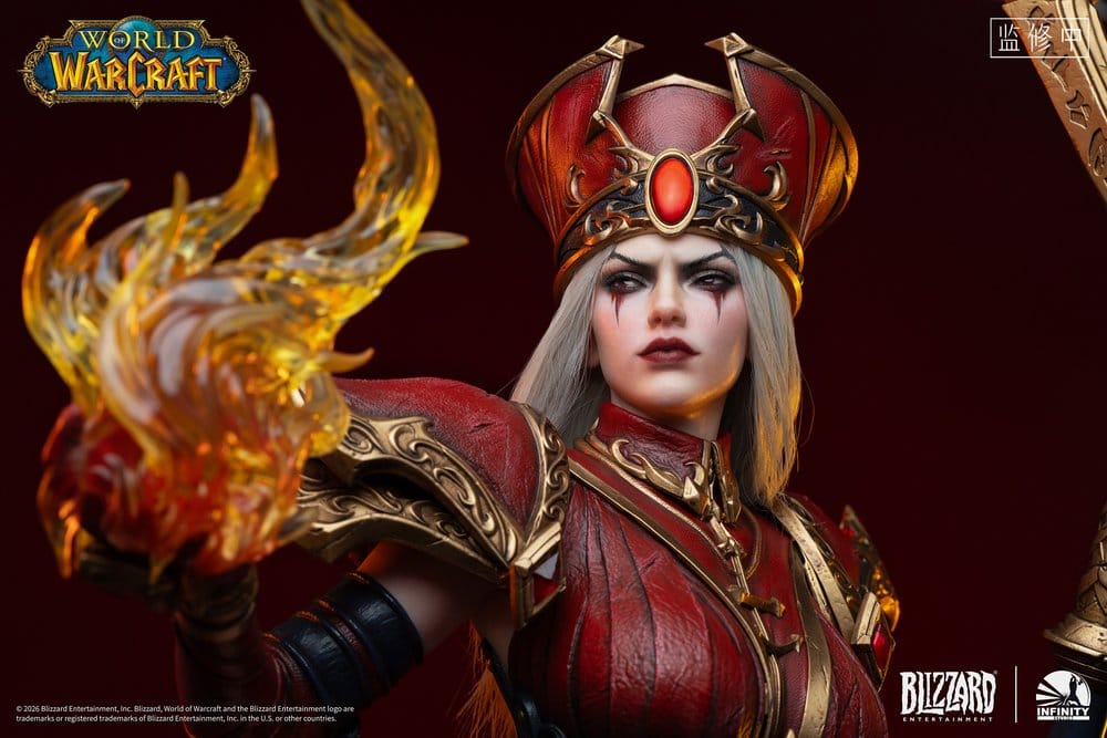 World of Warcraft Statue en Silicone 1/3 Sally Whitemane 108 cm