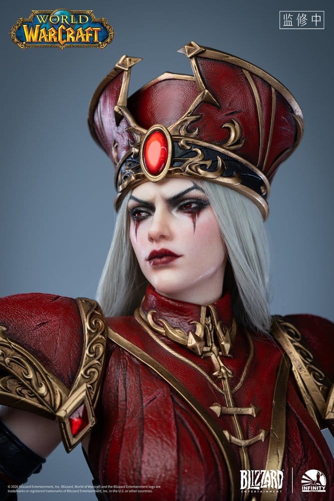 World of Warcraft Statue en Silicone 1/3 Sally Whitemane 108 cm