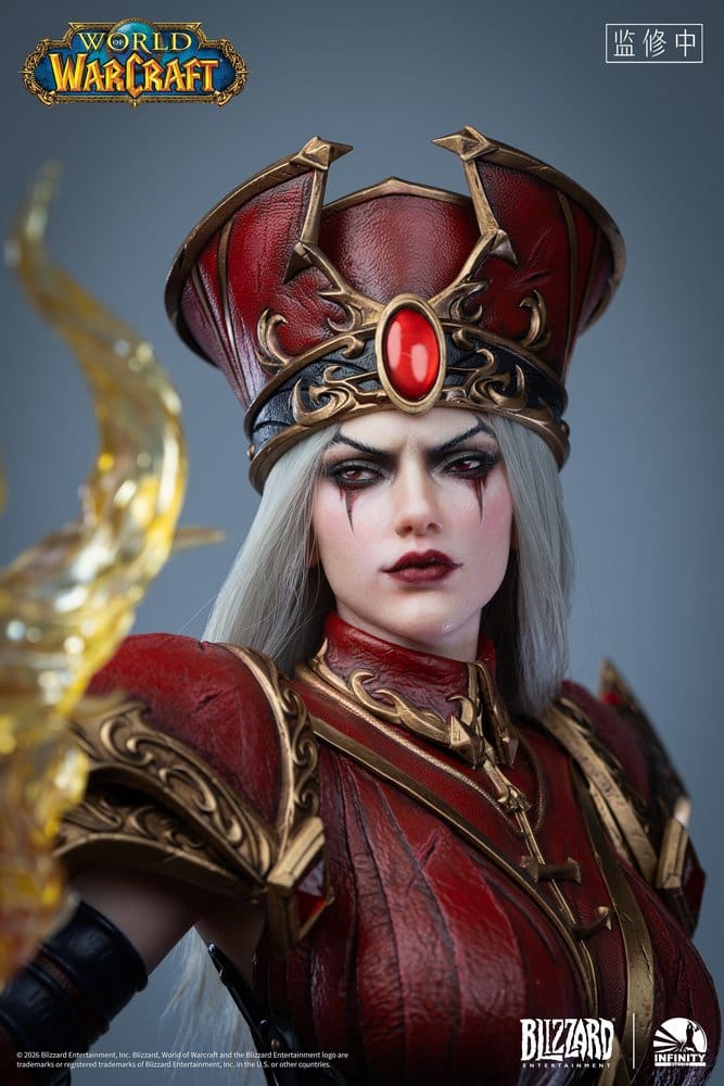 World of Warcraft Statue en Silicone 1/3 Sally Whitemane 108 cm