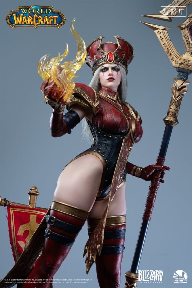 World of Warcraft Statue en Silicone 1/3 Sally Whitemane 108 cm