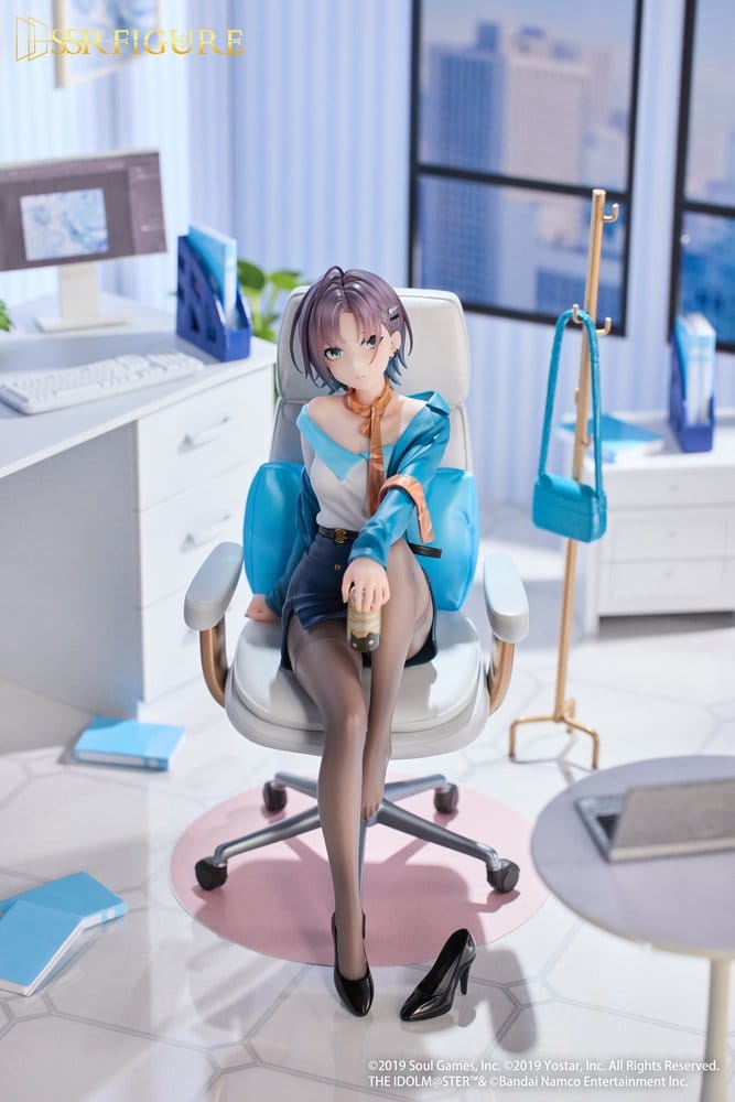 Idolmaster Shiny Colors x Mahjong Soul statuette PVC 1/7 Asakura Tooru Leisurely Grace Ver. 21 cm