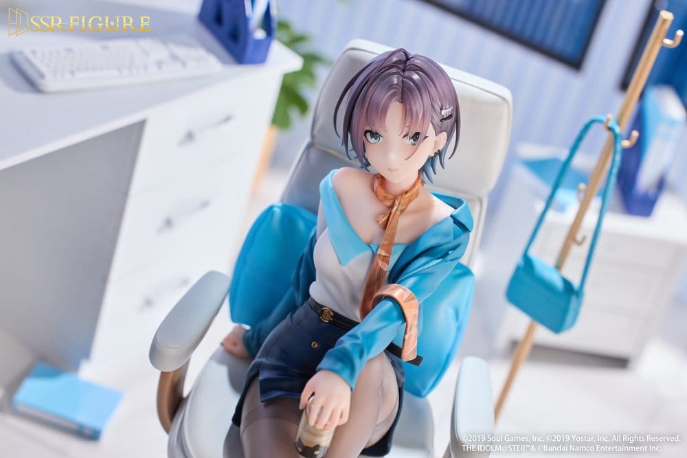 Idolmaster Shiny Colors x Mahjong Soul statuette PVC 1/7 Asakura Tooru Leisurely Grace Ver. 21 cm
