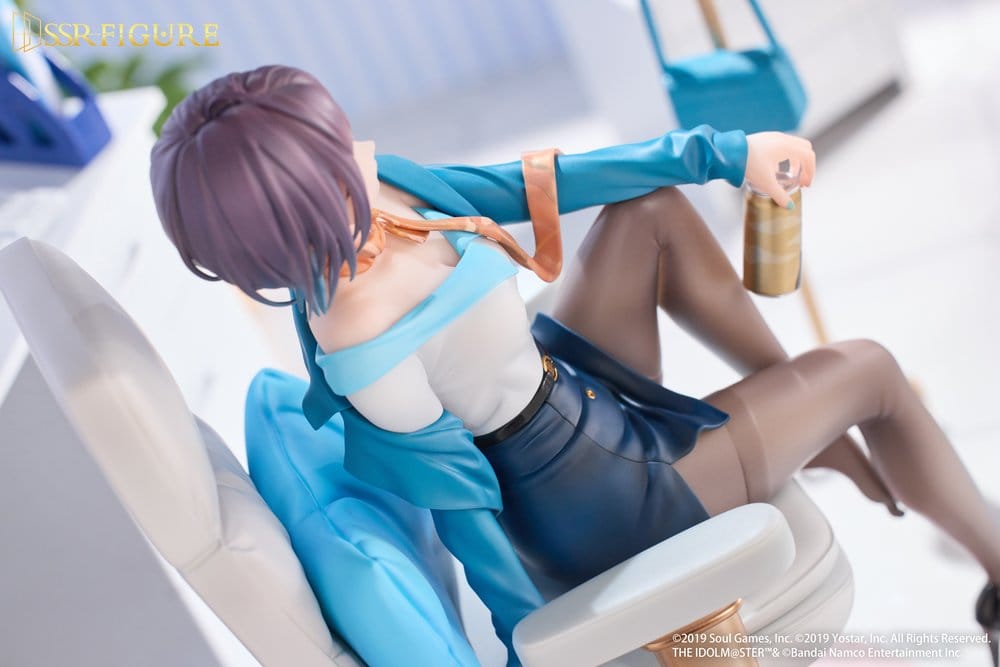 Idolmaster Shiny Colors x Mahjong Soul statuette PVC 1/7 Asakura Tooru Leisurely Grace Ver. 21 cm