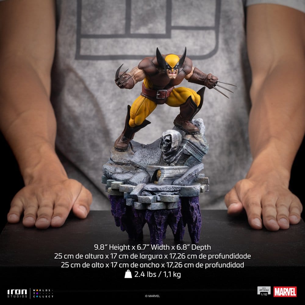 Marvel Comics BDS Art Scale Diorama statuette 1/10 Wolverine Infinity Gauntlet 25 cm