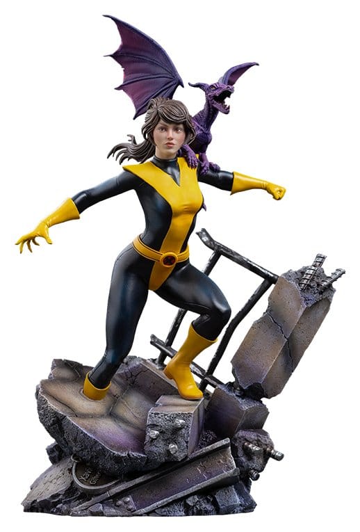Marvel Kitty Pride & Lockheed X-Men Comics BDS Art Scale statuette 1/10 Kitty Pride & Lockheed 24 cm