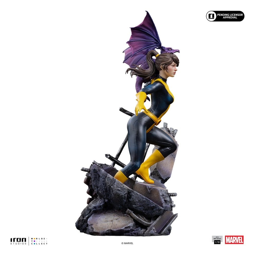 Marvel Kitty Pride & Lockheed X-Men Comics BDS Art Scale statuette 1/10 Kitty Pride & Lockheed 24 cm