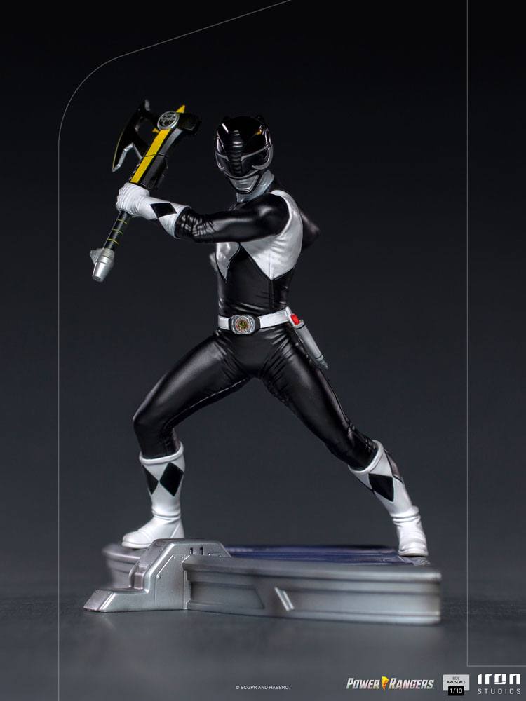 Power Rangers statuette 1/10 BDS Art Scale Black Ranger 17 cm