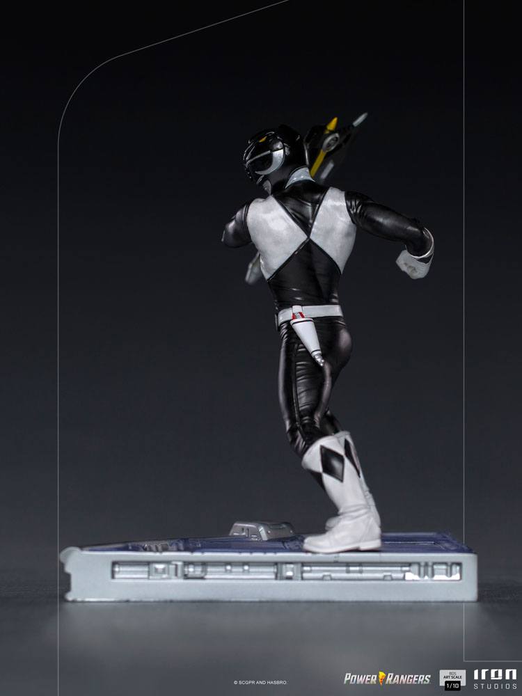 Power Rangers statuette 1/10 BDS Art Scale Black Ranger 17 cm