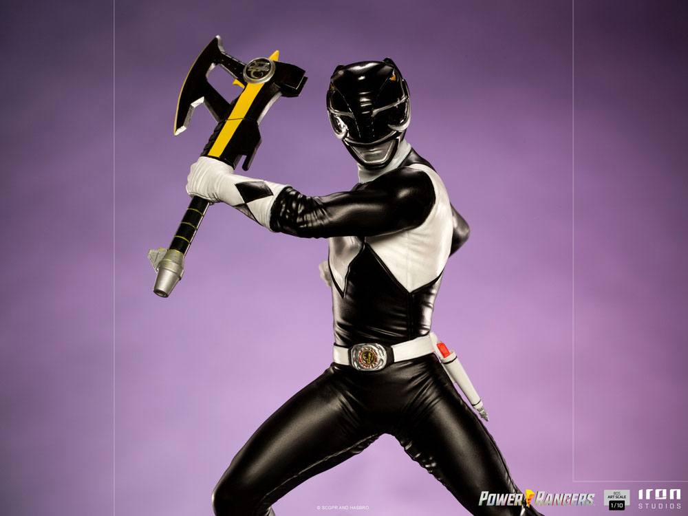 Power Rangers statuette 1/10 BDS Art Scale Black Ranger 17 cm