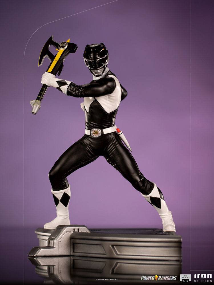 Power Rangers statuette 1/10 BDS Art Scale Black Ranger 17 cm