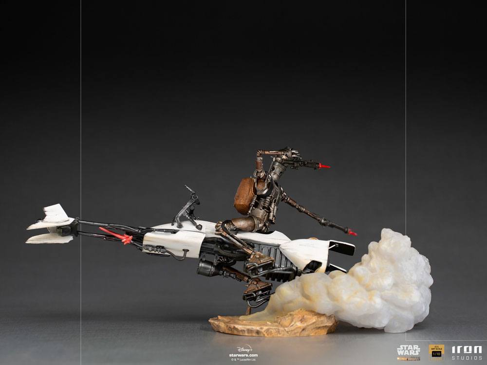 Star Wars The Mandalorian statuette 1/10 Deluxe Art Scale IG-11 & The Child 20 cm