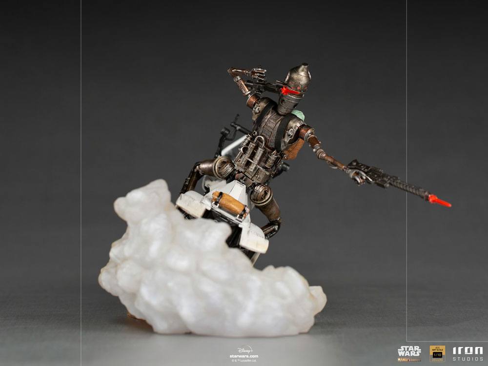 Star Wars The Mandalorian statuette 1/10 Deluxe Art Scale IG-11 & The Child 20 cm