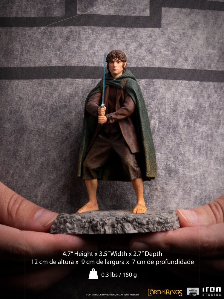 Le Seigneur des Anneaux statuette 1/10 BDS Art Scale Frodo 12 cm