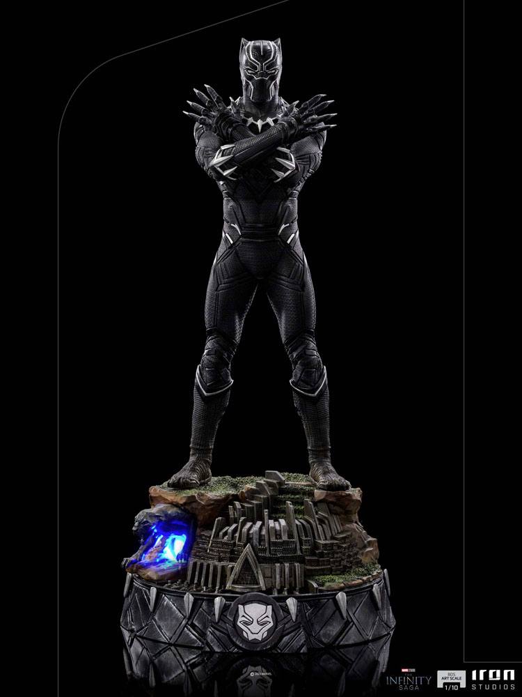 The Infinity Saga statuette Art Scale 1/10 Black Panther Deluxe 25 cm
