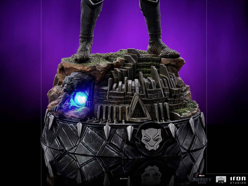 The Infinity Saga statuette Art Scale 1/10 Black Panther Deluxe 25 cm