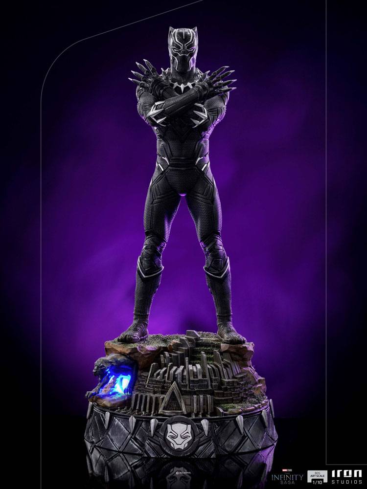 The Infinity Saga statuette Art Scale 1/10 Black Panther Deluxe 25 cm