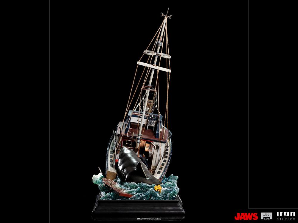 Les Dents de la mer statuette 1/20 Jaws Attack 104 cm