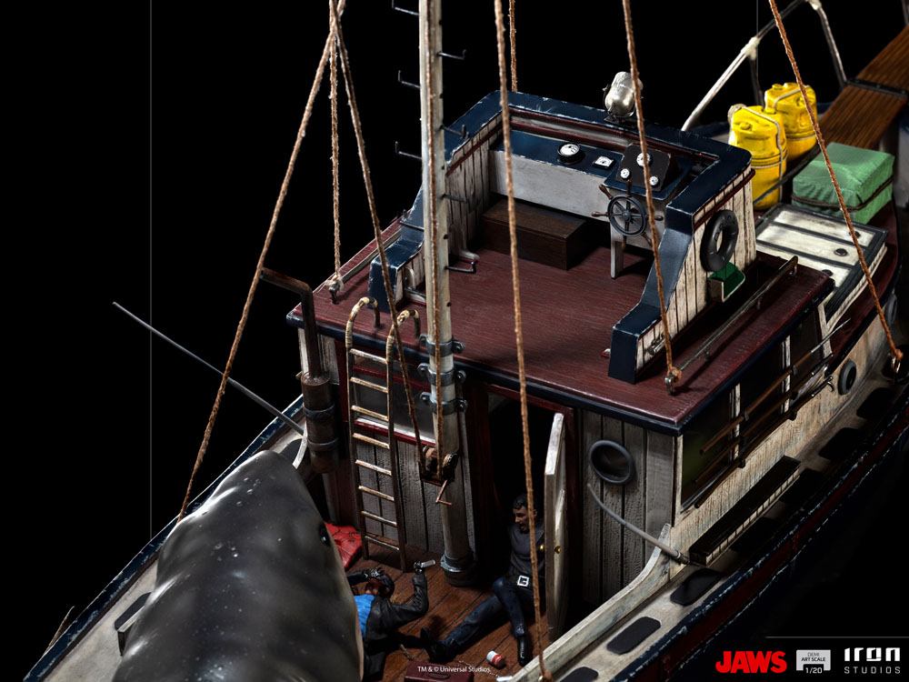 Les Dents de la mer statuette 1/20 Jaws Attack 104 cm
