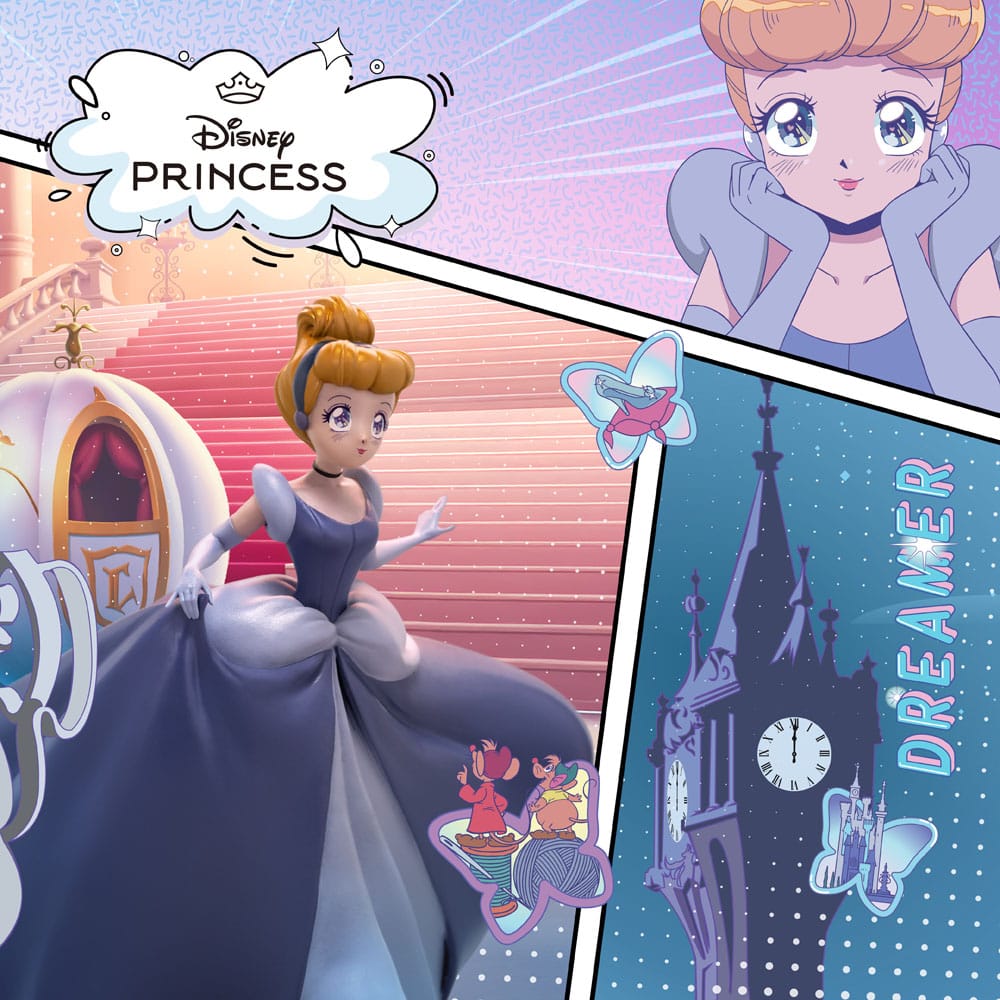 Disney statuette Anime Princess Scale Cinderella 19 cm