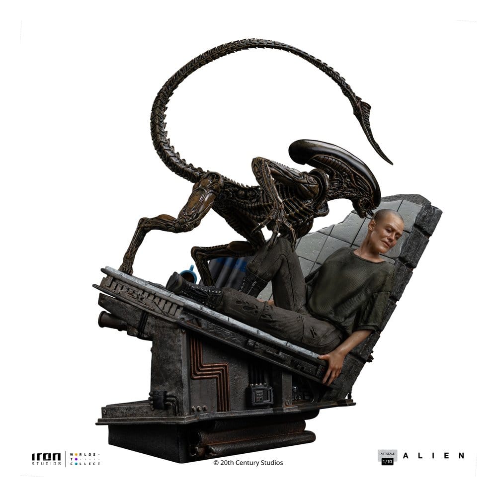 Alien 3 statuette 1/10 Art Scale Ellen Ripley and Dog Alien 23 cm