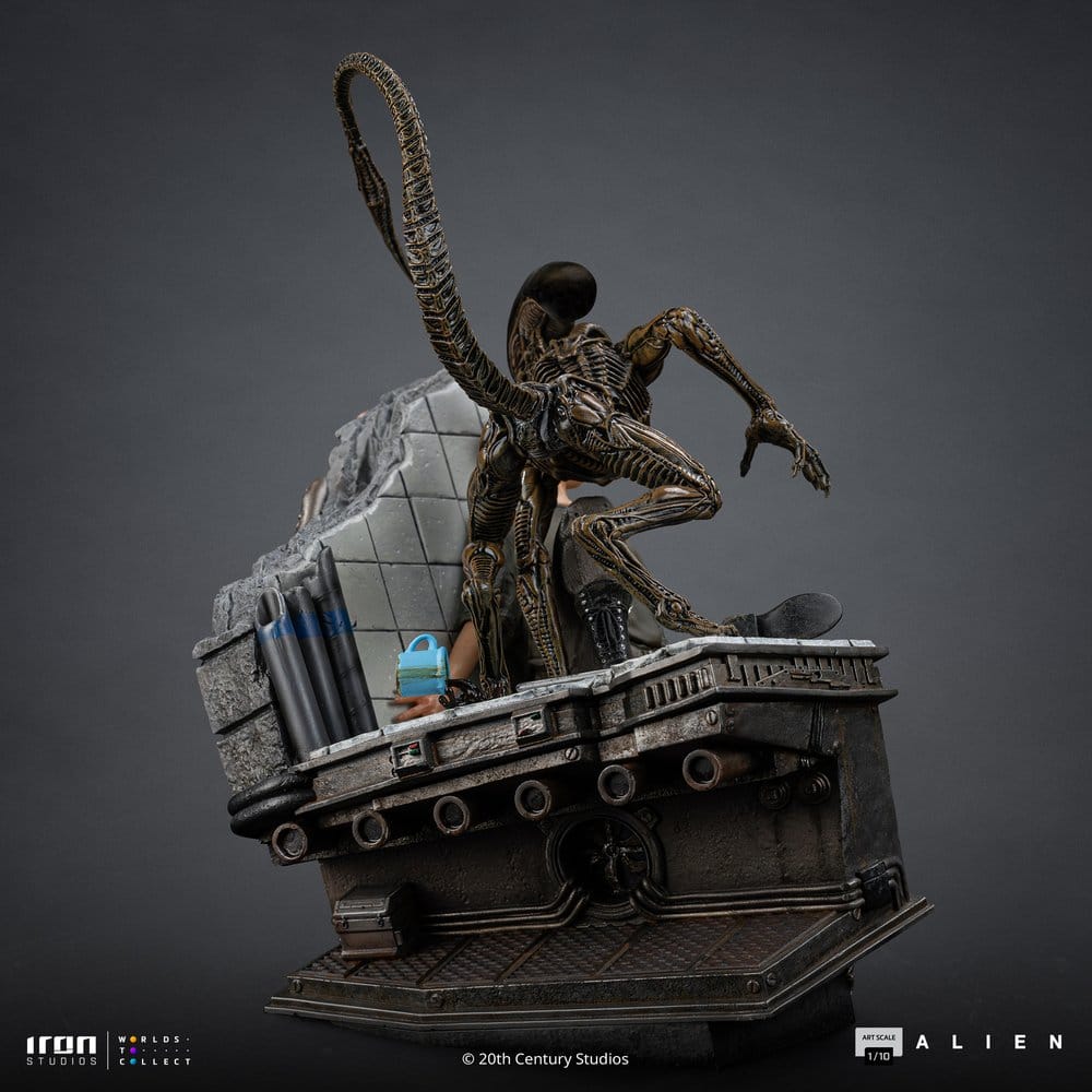 Alien 3 statuette 1/10 Art Scale Ellen Ripley and Dog Alien 23 cm
