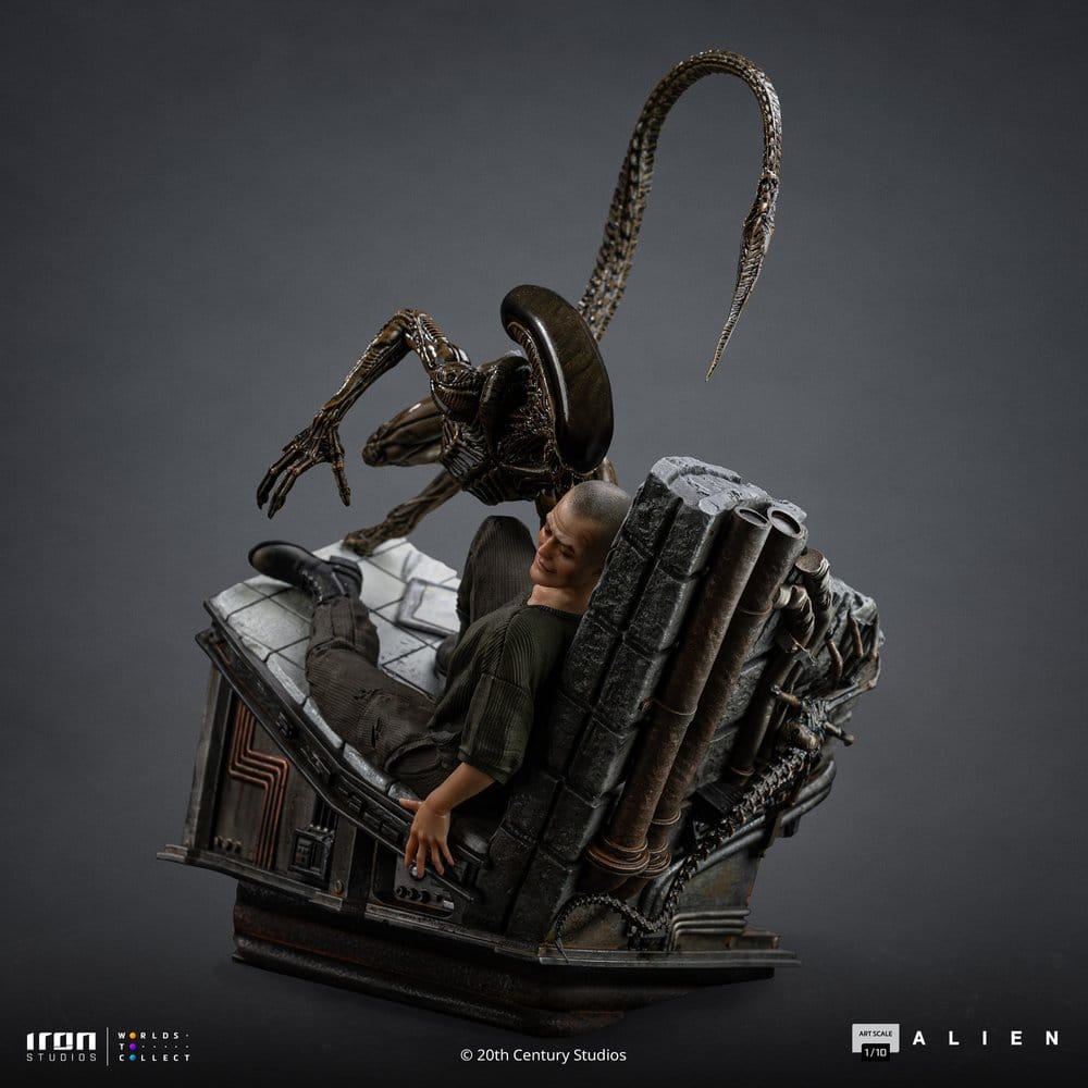 Alien 3 statuette 1/10 Art Scale Ellen Ripley and Dog Alien 23 cm