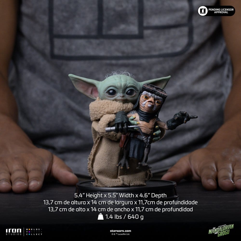 The Mandalorian & Grogu Grogu Collection statuette Grogu No Squeezy