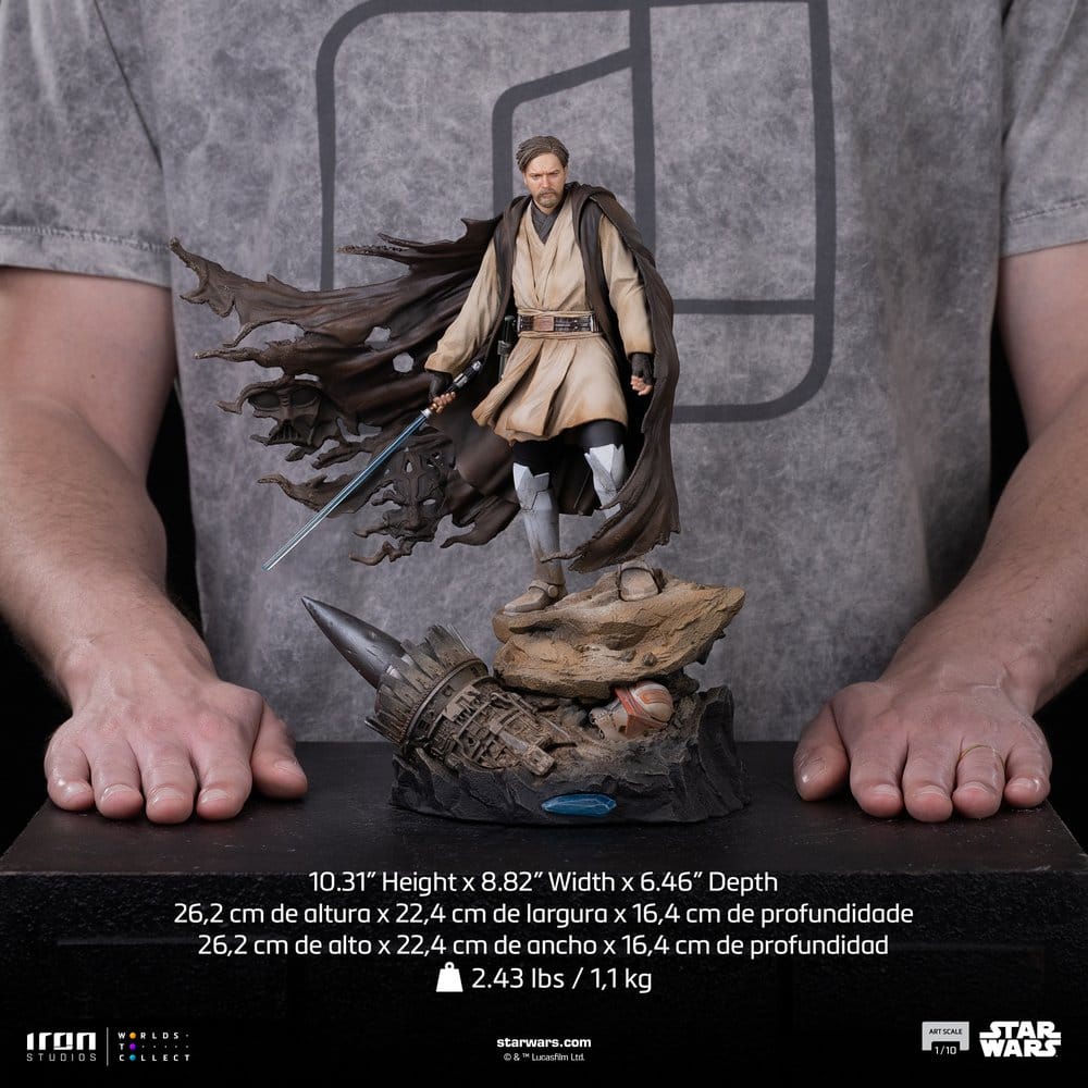 Star Wars statuette 1/10 Art Scale Obi-Wan Signatures 26 cm