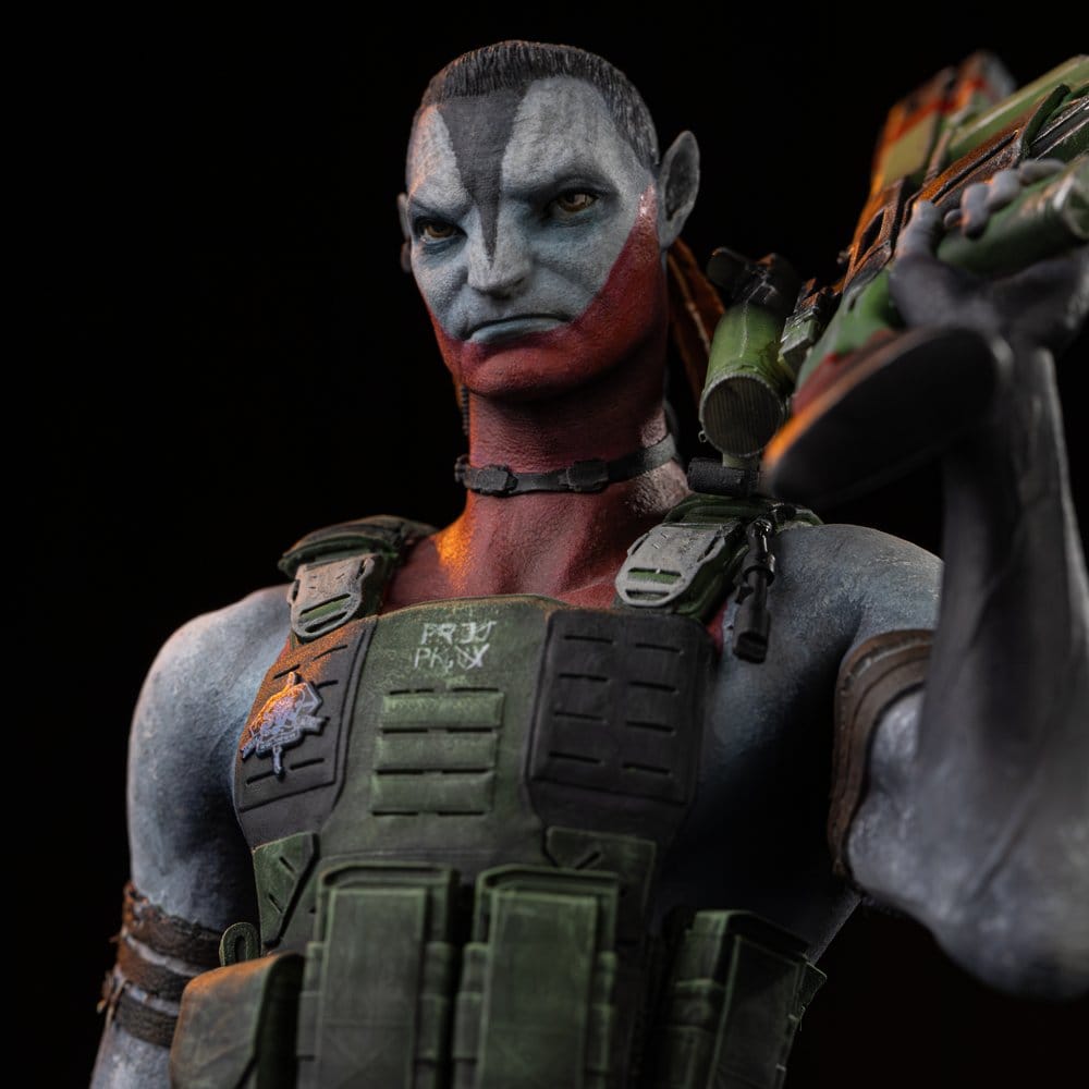 Avatar 3: Fire and Ash Statuette Art Scale 1/10 Miles Quaritch 36 cm