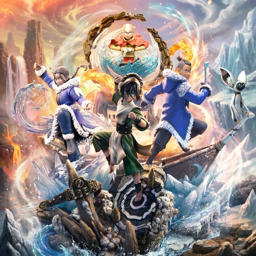 Avatar, le dernier maître de l'air statuette 1/10 Art Scale Toph 20 cm