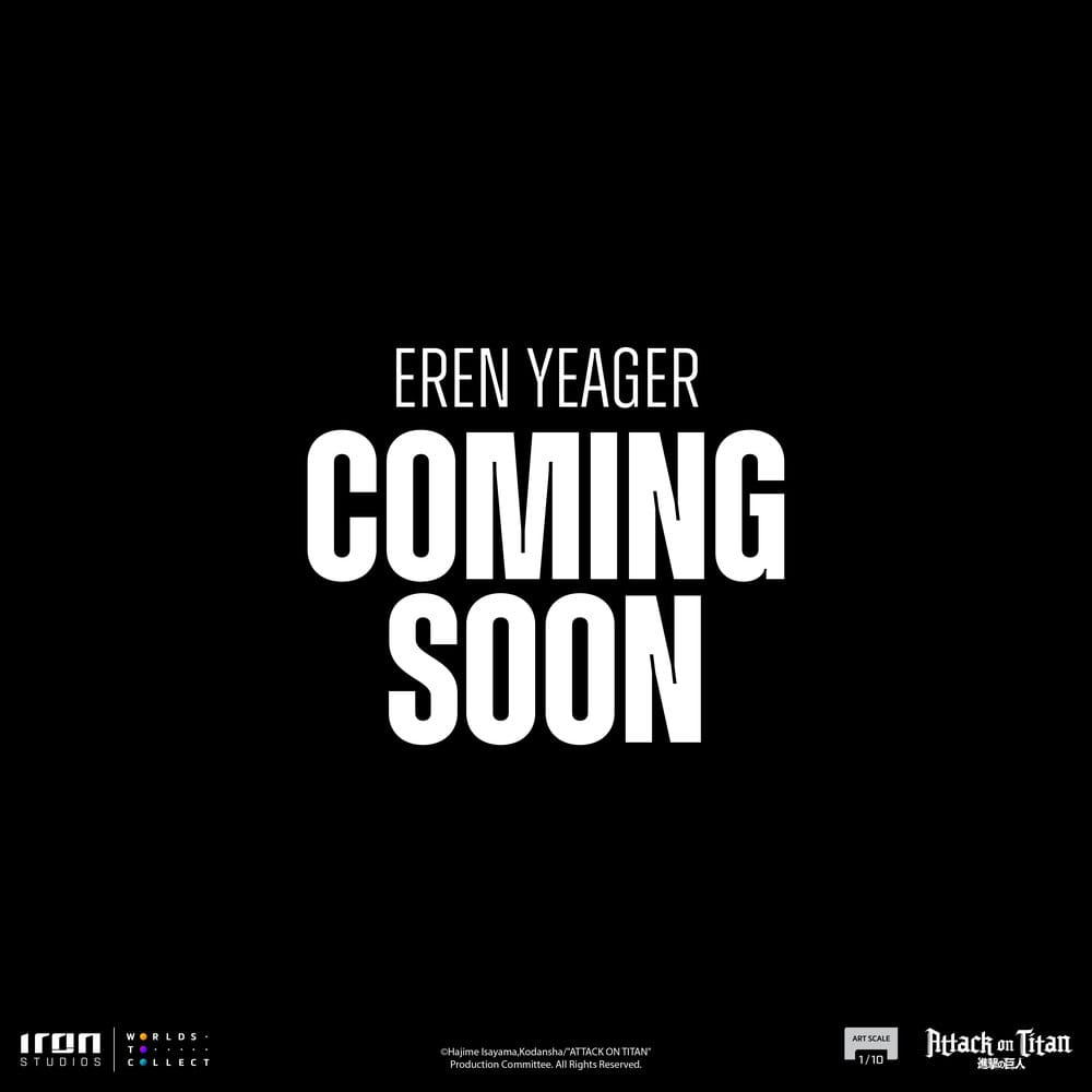Attack on Titan statuette 1/10 Art Scale Eren Yeager 24 cm