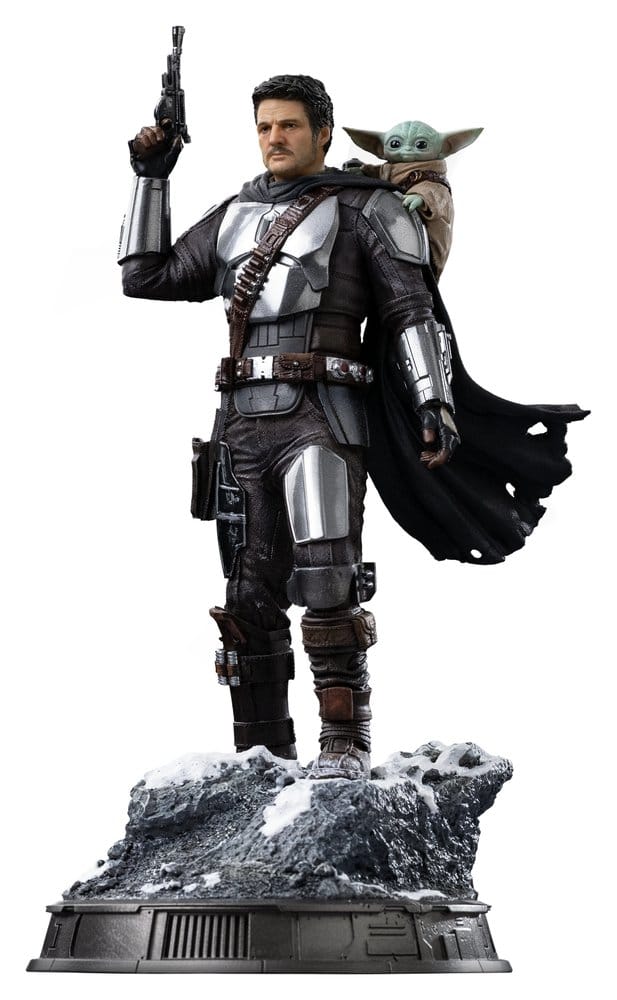 The Mandalorian & Grogu statuette 1/10 Art Scale The Mandalorian and Grogu 25 cm