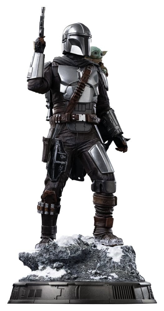 The Mandalorian & Grogu statuette 1/10 Art Scale The Mandalorian and Grogu 25 cm