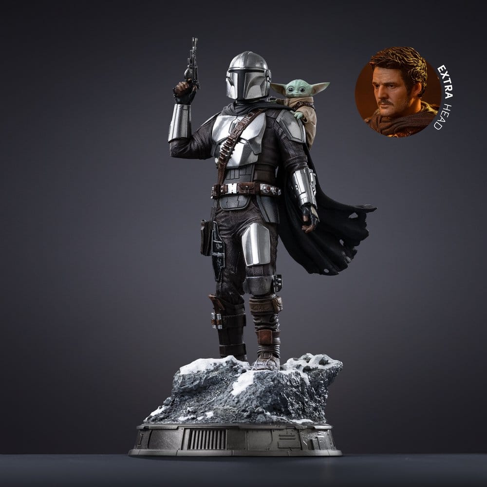The Mandalorian & Grogu statuette 1/10 Art Scale The Mandalorian and Grogu 25 cm