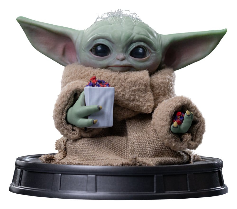 The Mandalorian & Grogu Grogu Collection statuette Grogu Popcorn Time