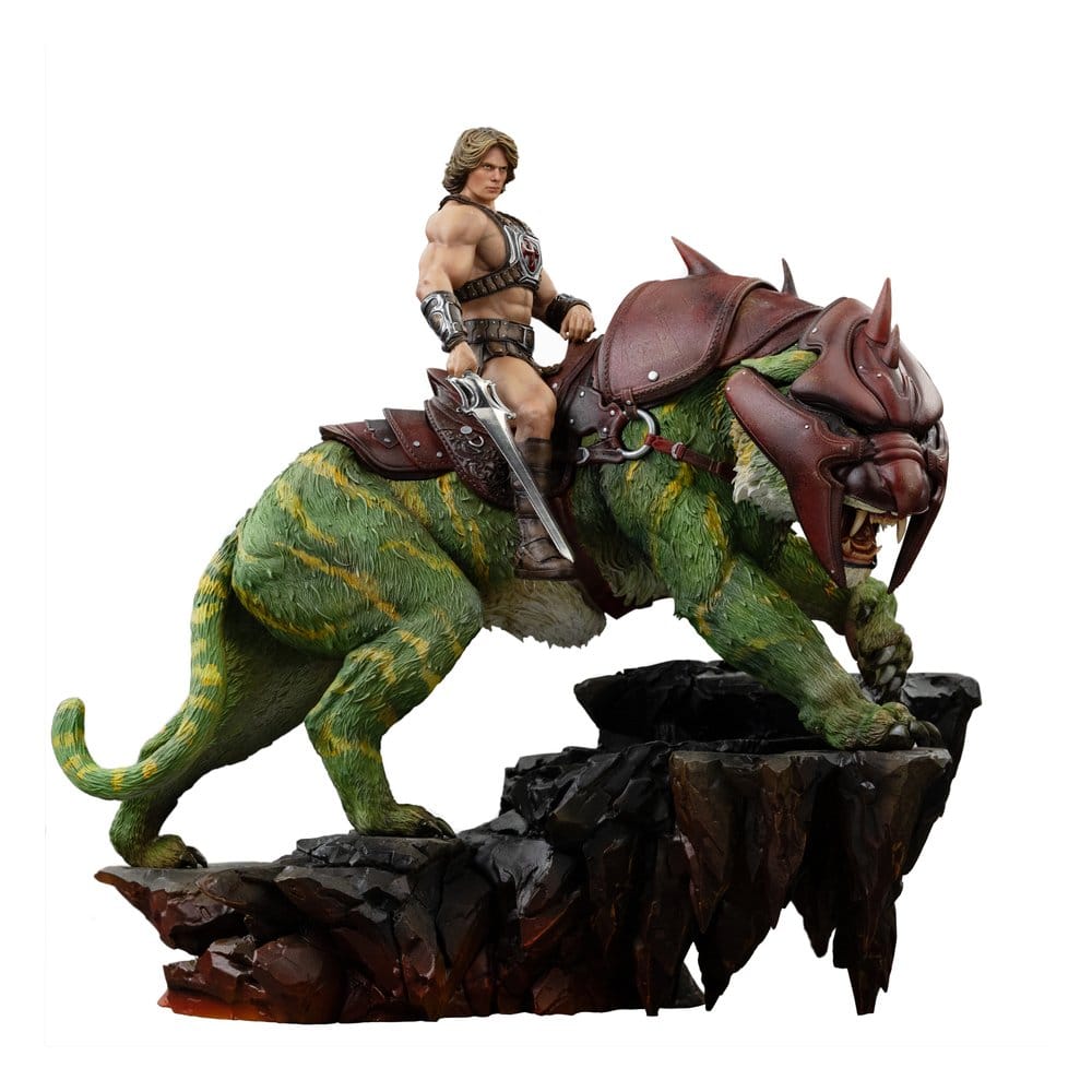 Masters of the Universe statuette 1/10 Art Scale He-Man and Battle Cat 33 cm