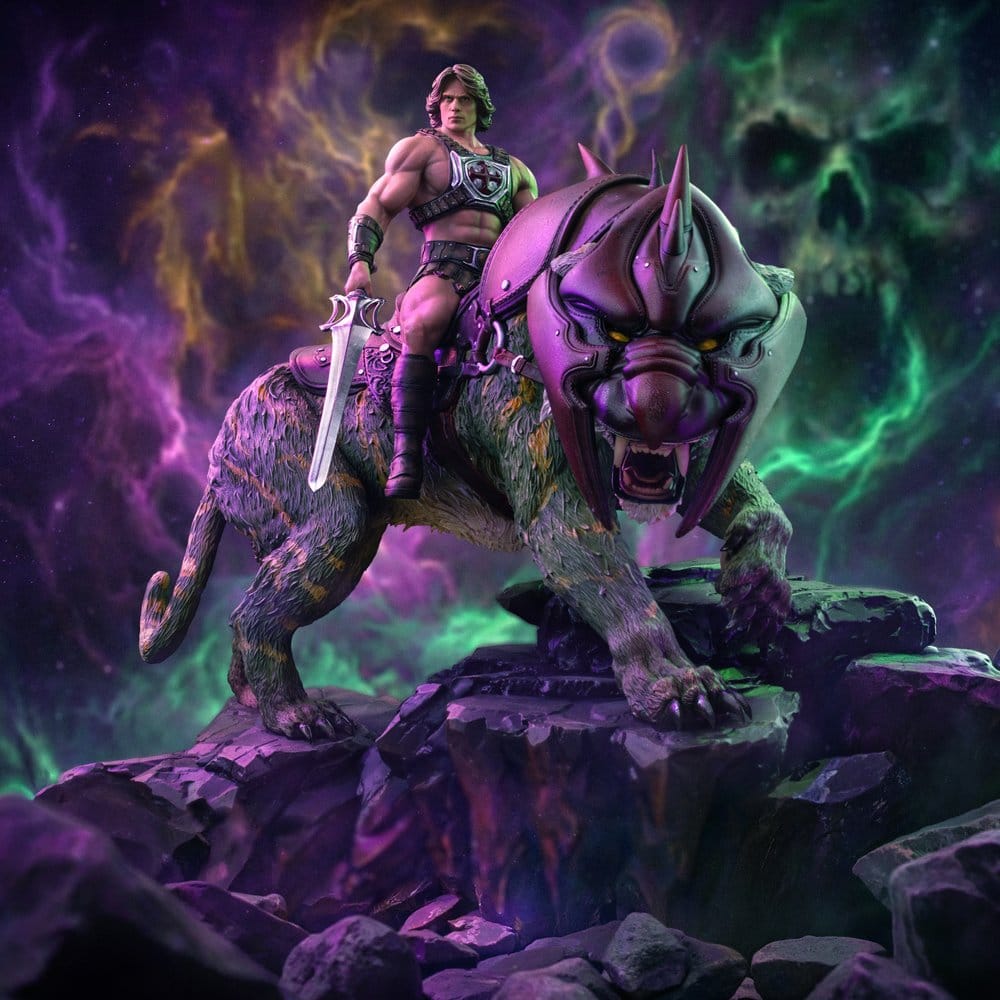 Masters of the Universe statuette 1/10 Art Scale He-Man and Battle Cat 33 cm
