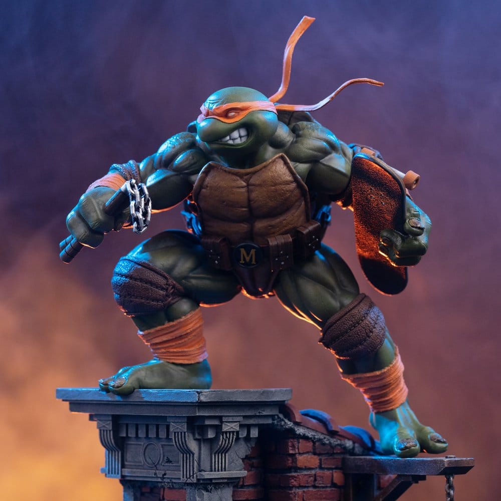Tortues Ninja statuette 1/10 Art Scale Michelangelo Unleashed 24 cm