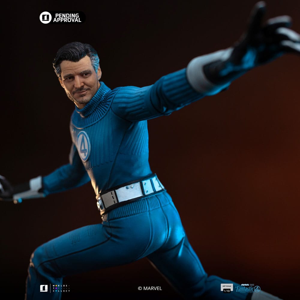 Iron Studios - Art Scale 1/10 - Marvel - The Fantastic Four: First Steps - Mr. Fantastic Statue 26cm