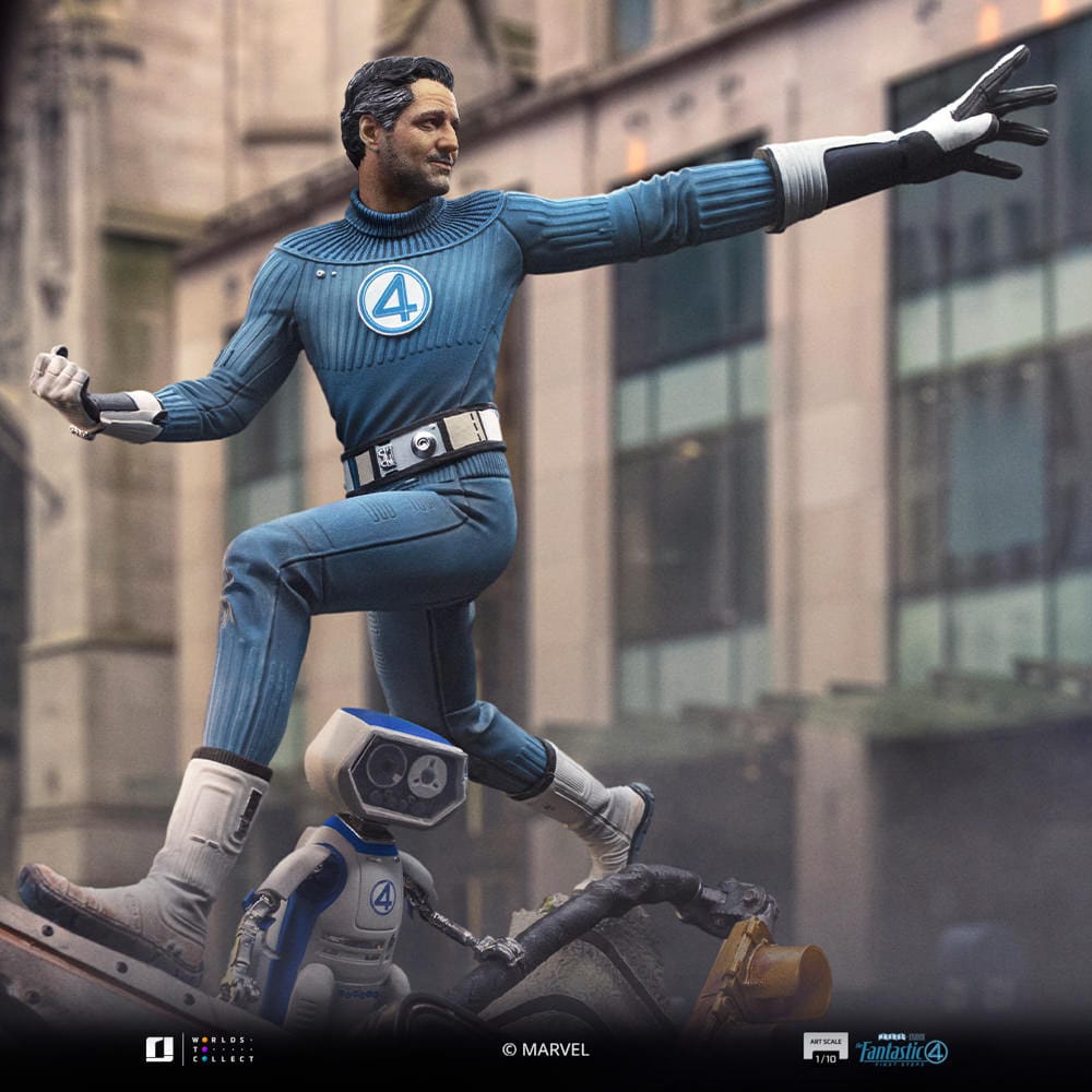 Iron Studios - Art Scale 1/10 - Marvel - The Fantastic Four: First Steps - Mr. Fantastic Statue 26cm