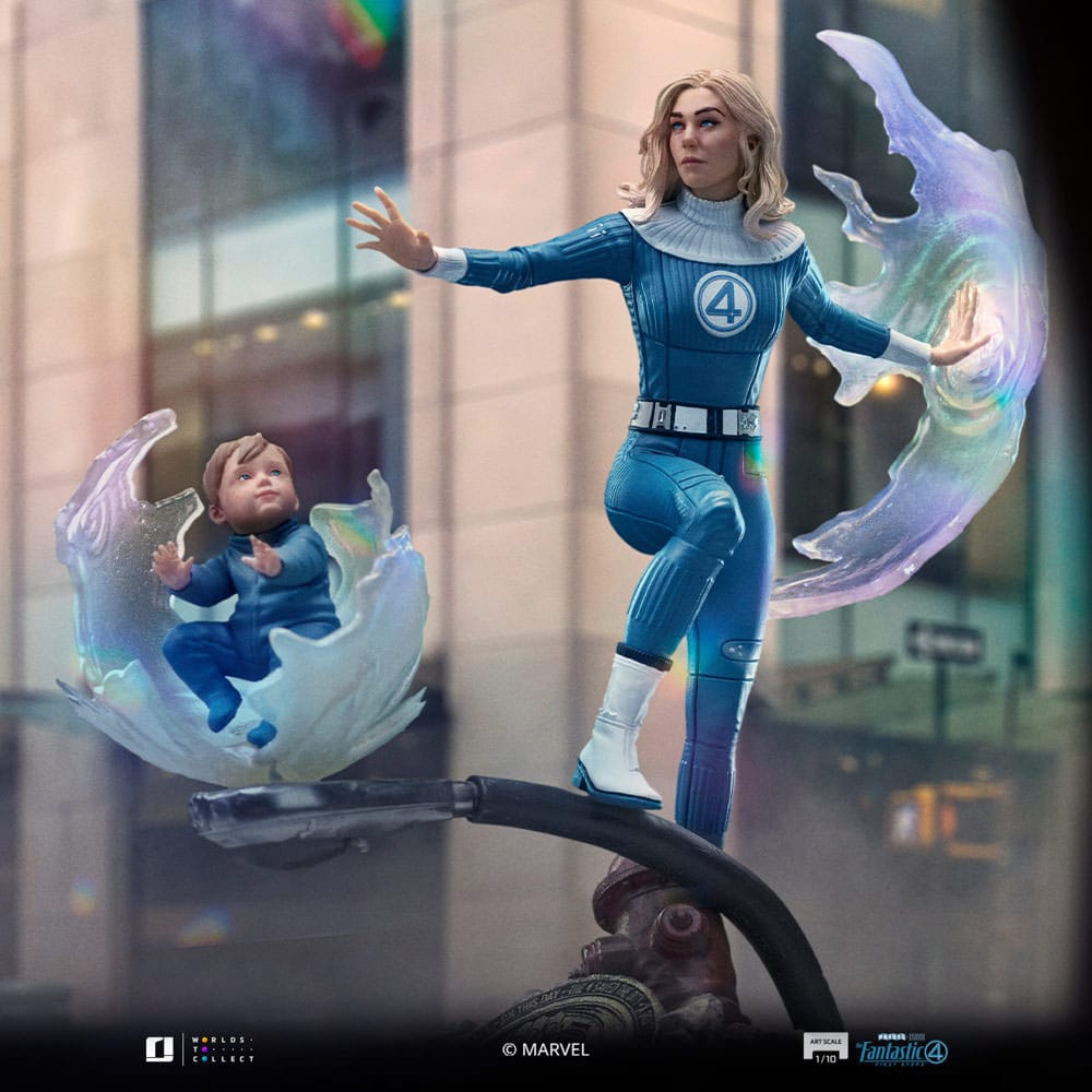 Iron Studios - Art Scale 1/10 - Marvel - The Fantastic Four: First Steps - Invisible Woman Statue 27cm