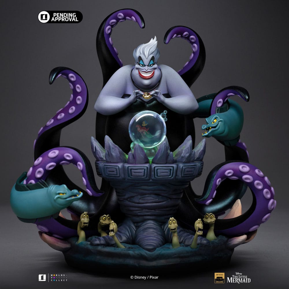 Disney's Villains statuette 1/10 Deluxe Art Scale Ursula 23 cm