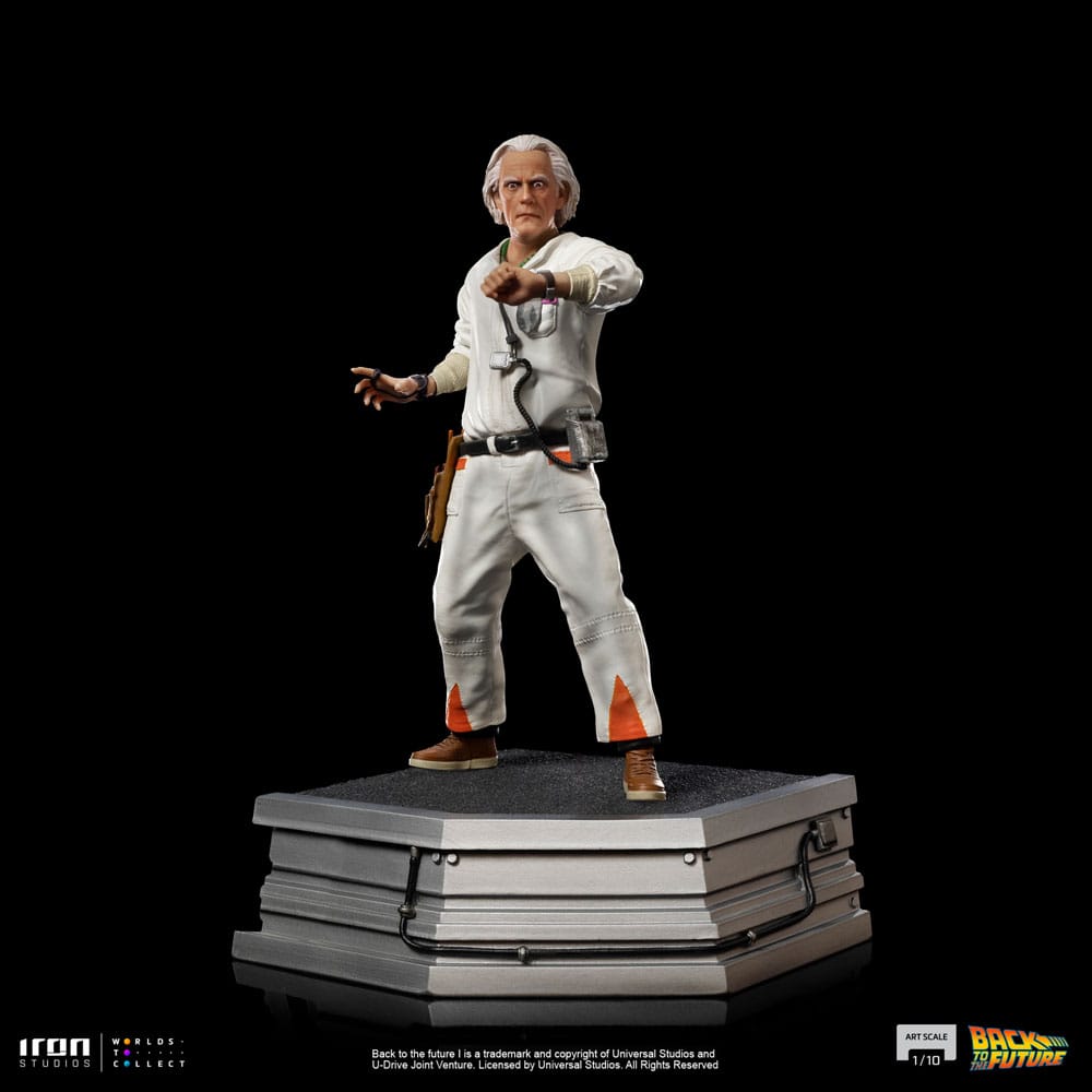 Retour vers le Futur Statuette 1/10 Art Scale Doc Brown 22 cm