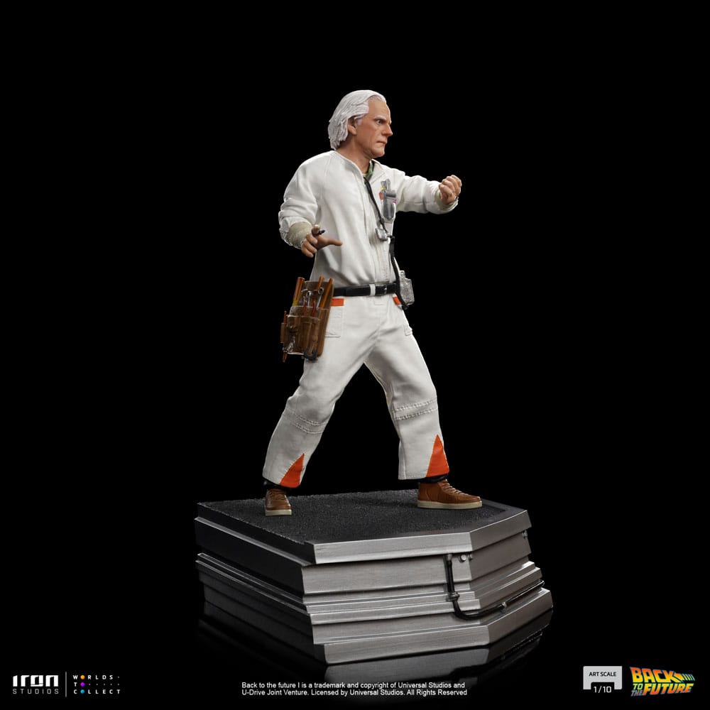 Retour vers le Futur Statuette 1/10 Art Scale Doc Brown 22 cm