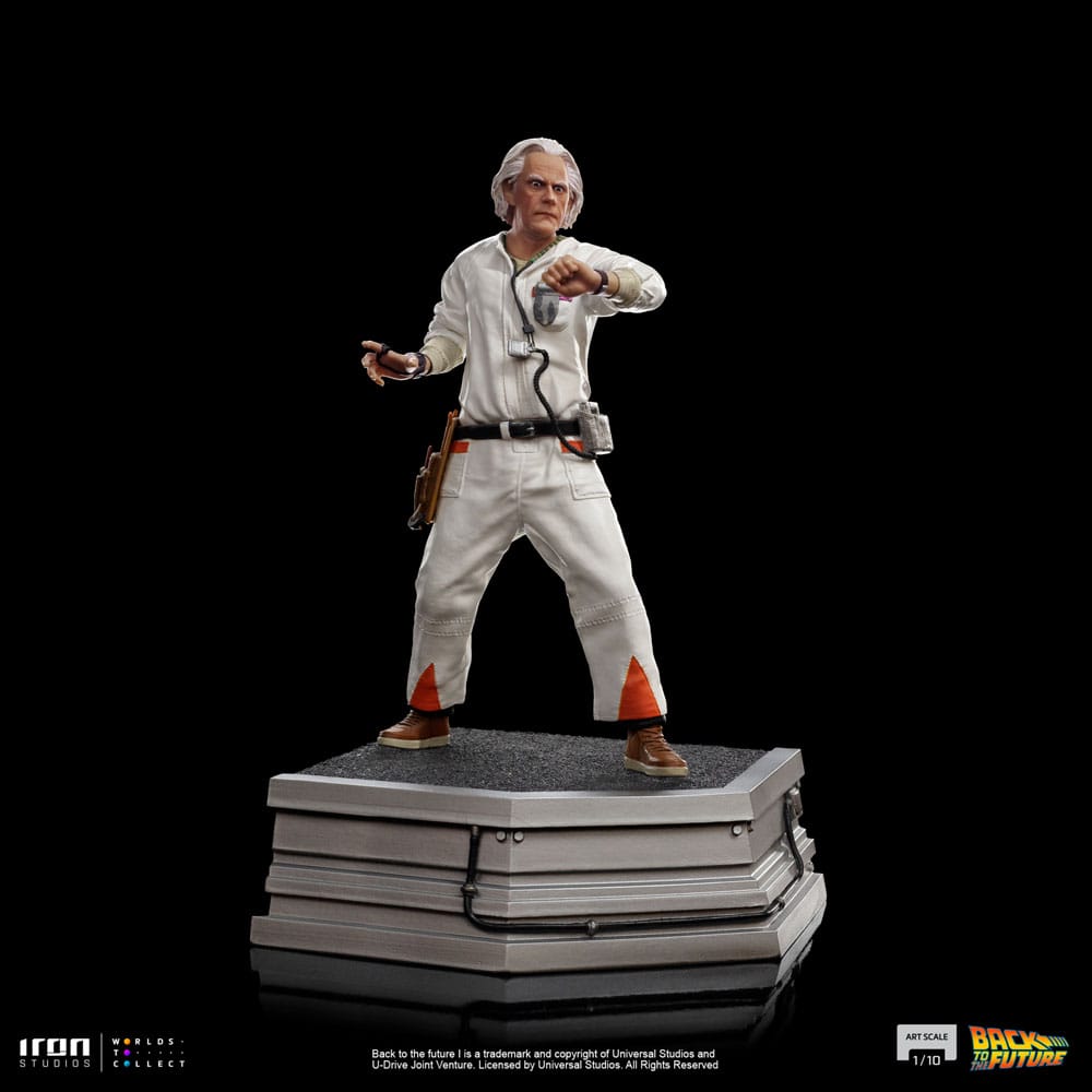 Retour vers le Futur Statuette 1/10 Art Scale Doc Brown 22 cm