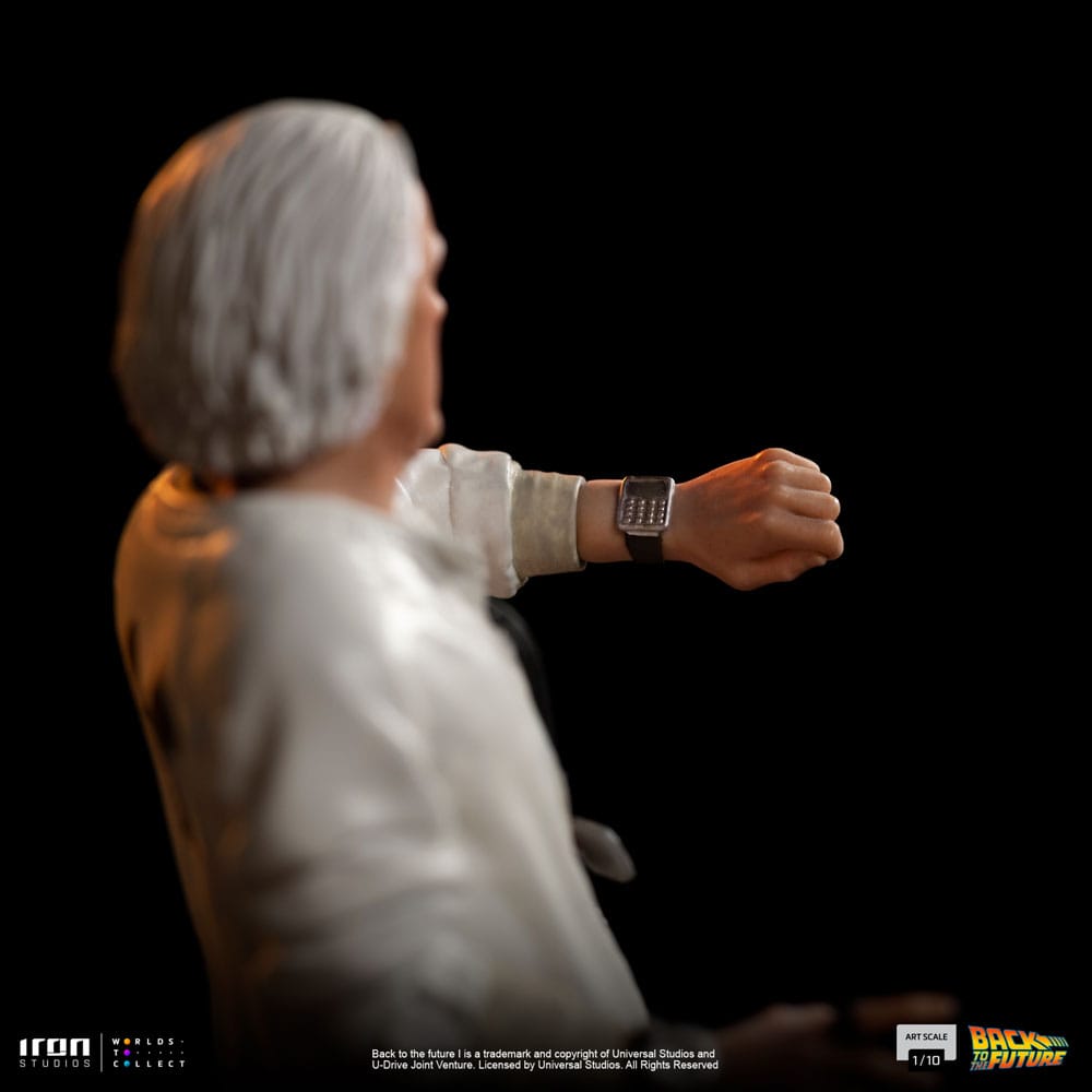 Retour vers le Futur Statuette 1/10 Art Scale Doc Brown 22 cm